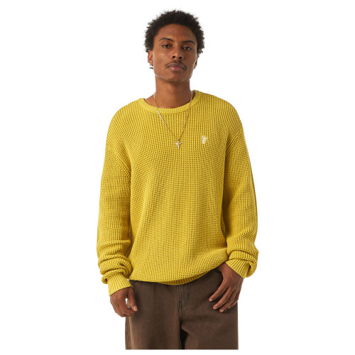 Huf Ανδρική πλεκτή μπλούζα Filmore Waffle Knit Sweater